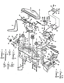 Mower parts for Craftsman Front-Engine Lawn Tractor 917255930 from AppliancePartsPros.com