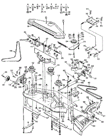 Mower parts for Craftsman Front-Engine Lawn Tractor 917255933 from AppliancePartsPros.com
