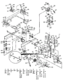 Steering Assembly parts for Craftsman Front-Engine Lawn Tractor 917255934 from AppliancePartsPros.com