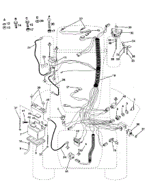 Electrical parts for Craftsman Front-Engine Lawn Tractor 917255950 from AppliancePartsPros.com