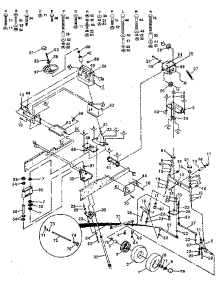 Steering parts for Craftsman Front-Engine Lawn Tractor 917255950 from AppliancePartsPros.com
