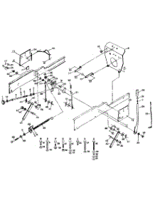 Mower Lift parts for Craftsman Front-Engine Lawn Tractor 917255950 from AppliancePartsPros.com