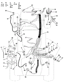 Electrical parts for Craftsman Front-Engine Lawn Tractor 917255961 from AppliancePartsPros.com