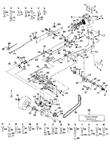 Ground Drive parts for Craftsman Front-Engine Lawn Tractor 917255961 from AppliancePartsPros.com