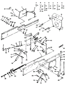 Lift Assembly parts for Craftsman Front-Engine Lawn Tractor 917255961 from AppliancePartsPros.com