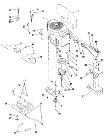 Engine parts for Craftsman Front-Engine Lawn Tractor 917255970 from AppliancePartsPros.com