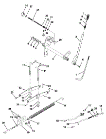 Lift Assembly parts for Craftsman Front-Engine Lawn Tractor 917255970 from AppliancePartsPros.com