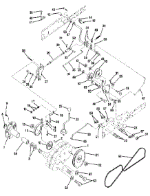 Ground Drive parts for Craftsman Front-Engine Lawn Tractor 917255980 from AppliancePartsPros.com