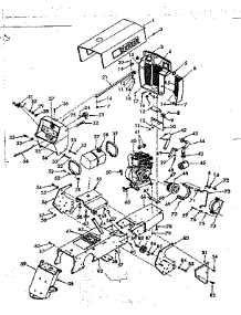 Top Half parts for Craftsman Front-Engine Lawn Tractor 91725600 from AppliancePartsPros.com