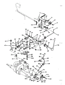 Lift Assembly parts for Craftsman Front-Engine Lawn Tractor 91725600 from AppliancePartsPros.com