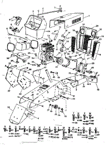 Top Half parts for Craftsman Front-Engine Lawn Tractor 91725620 from AppliancePartsPros.com