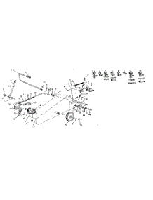 Lift Assembly parts for Craftsman Front-Engine Lawn Tractor 91725620 from AppliancePartsPros.com