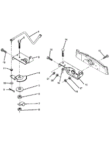Sector Gear / Axle Support parts for Craftsman Rear-Engine Riding Mower 917256230 from AppliancePartsPros.com