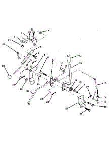 Mower Lift Lever parts for Craftsman Rear-Engine Riding Mower 917256230 from AppliancePartsPros.com