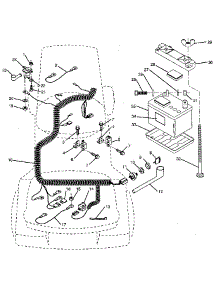 Electrical parts for Craftsman Rear-Engine Riding Mower 917256240 from AppliancePartsPros.com