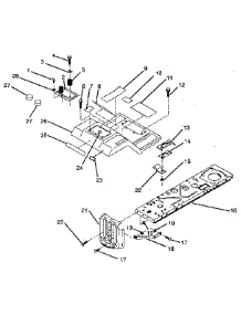 Fender / Chassis parts for Craftsman Rear-Engine Riding Mower 917256240 from AppliancePartsPros.com