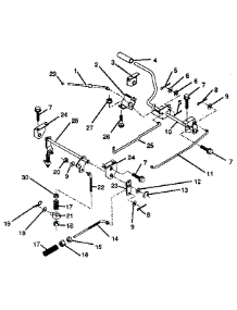 Parking Brake / Rear Mower Lift Assembly parts for Craftsman Rear-Engine Riding Mower 917256240 from AppliancePartsPros.com