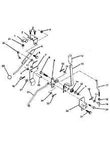 Mower Lift Lever parts for Craftsman Rear-Engine Riding Mower 917256240 from AppliancePartsPros.com