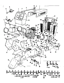 Top Half parts for Craftsman Front-Engine Lawn Tractor 91725630 from AppliancePartsPros.com