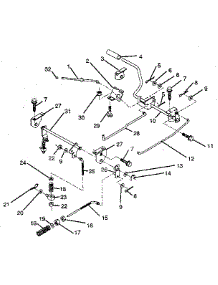 Parking Brake / Rear Mower Lift Assembly parts for Craftsman Rear-Engine Riding Mower 917256320 from AppliancePartsPros.com