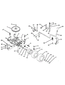 Transaxle parts for Craftsman Rear-Engine Riding Mower 917256320 from AppliancePartsPros.com