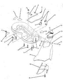 Mower Deck parts for Craftsman Rear-Engine Riding Mower 917256320 from AppliancePartsPros.com