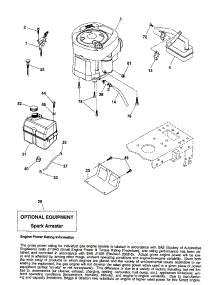 Engine parts for Craftsman Front-Engine Lawn Tractor 917256330 from AppliancePartsPros.com