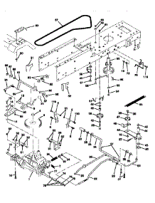 Drive parts for Craftsman Front-Engine Lawn Tractor 917256360 from AppliancePartsPros.com