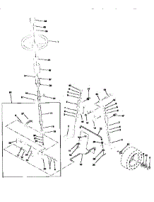 Steering Assembly parts for Craftsman Front-Engine Lawn Tractor 917256360 from AppliancePartsPros.com