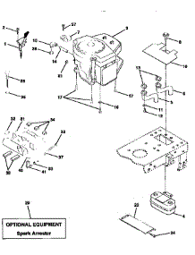 Engine parts for Craftsman Front-Engine Lawn Tractor 917256360 from AppliancePartsPros.com