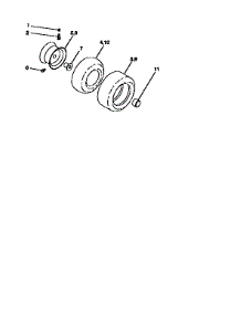 Wheels And Tires parts for Craftsman Front-Engine Lawn Tractor 917256370 from AppliancePartsPros.com