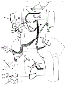 Electrical parts for Craftsman Front-Engine Lawn Tractor 917256380 from AppliancePartsPros.com