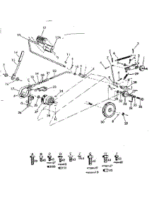 Lift Assembly parts for Craftsman Front-Engine Lawn Tractor 91725640 from AppliancePartsPros.com