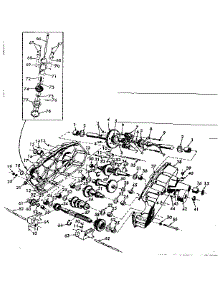 Transaxle parts for Craftsman Front-Engine Lawn Tractor 91725640 from AppliancePartsPros.com