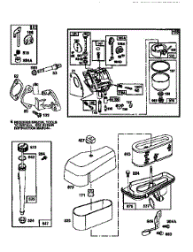 Engine 28R707-0637-A1 (71,500) parts for Craftsman Front-Engine Lawn Tractor 917256410 from AppliancePartsPros.com