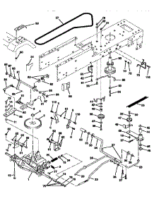 Drive parts for Craftsman Front-Engine Lawn Tractor 917256421 from AppliancePartsPros.com