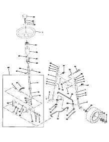 Steering Assembly parts for Craftsman Front-Engine Lawn Tractor 917256421 from AppliancePartsPros.com