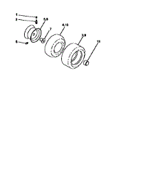 Wheels And Tires parts for Craftsman Front-Engine Lawn Tractor 917256421 from AppliancePartsPros.com