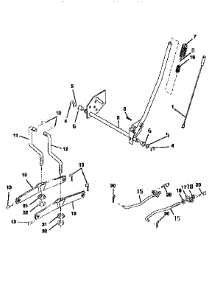 Lift parts for Craftsman Front-Engine Lawn Tractor 917256450 from AppliancePartsPros.com