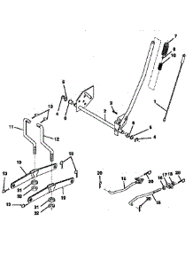 Lift parts for Craftsman Front-Engine Lawn Tractor 917256451 from AppliancePartsPros.com