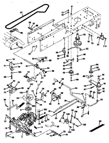 Drive parts for Craftsman Front-Engine Lawn Tractor 917256491 from AppliancePartsPros.com