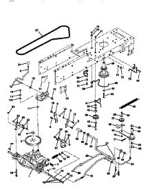Drive parts for Craftsman Front-Engine Lawn Tractor 917256510 from AppliancePartsPros.com