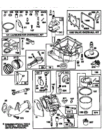 Engine 28N707-0171-01 (71 / 500) parts for Craftsman Front-Engine Lawn Tractor 917256511 from AppliancePartsPros.com
