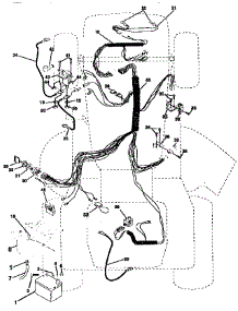 Electrical parts for Craftsman Front-Engine Lawn Tractor 917256521 from AppliancePartsPros.com