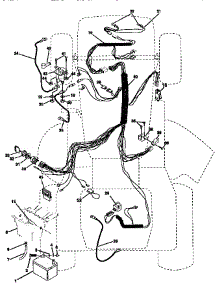 Electrical parts for Craftsman Front-Engine Lawn Tractor 917256522 from AppliancePartsPros.com