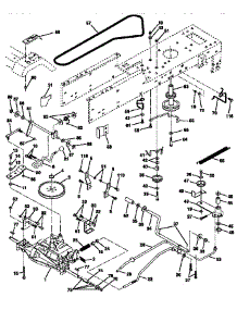 Drive parts for Craftsman Front-Engine Lawn Tractor 917256522 from AppliancePartsPros.com