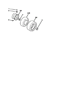 Wheels And Tires parts for Craftsman Front-Engine Lawn Tractor 917256522 from AppliancePartsPros.com