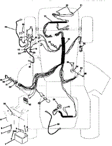 Electrical parts for Craftsman Front-Engine Lawn Tractor 917256524 from AppliancePartsPros.com