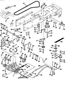 Drive parts for Craftsman Front-Engine Lawn Tractor 917256524 from AppliancePartsPros.com