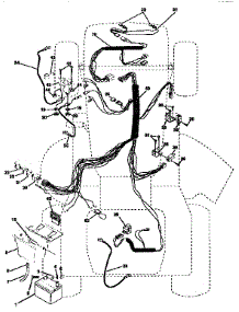 Electrical parts for Craftsman Front-Engine Lawn Tractor 917256530 from AppliancePartsPros.com